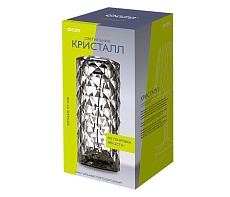 Настольная лампа ФАZA Кристалл CTL3-USB-cl 1