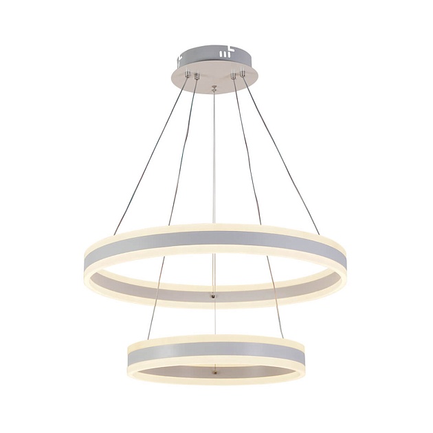 Подвесная светодиодная люстра Profit Light 6036/2 WHT изображение Подвесная светодиодная люстра Profit Light 6036/2 WHT Фото №