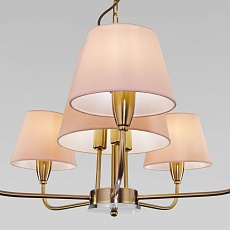 Подвесная люстра Eurosvet Milos 60153/8 латунь 2