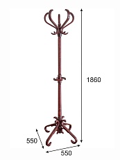 Напольная вешалка Мебелик В 10Н 000905 2