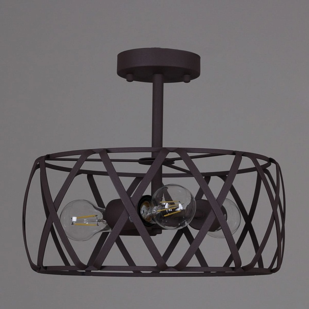 Потолочная люстра Illumico IL1023-3C-05 Coffe изображение 4 Потолочная люстра Illumico IL1023-3C-05 Coffe Фото № 4
