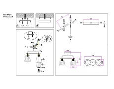 Потолочная люстра Ambrella light Traditional Modern TR303229 1