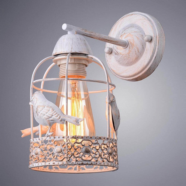 Бра Arte Lamp Cincia A5090AP-1WG изображение 2 Бра Arte Lamp Cincia A5090AP-1WG Фото № 2