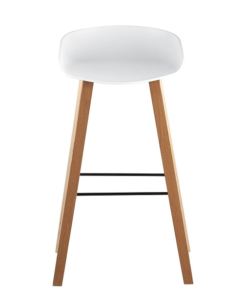 Барный стул Stool Group LIBRA белый деревян. ножки 8319 WHITE изображение 6 Барный стул Stool Group LIBRA белый деревян. ножки 8319 WHITE Фото № 6