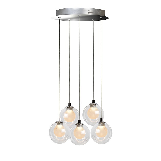 Подвесная светодиодная люстра iLedex Epical C4492-5R CR Фото № 4