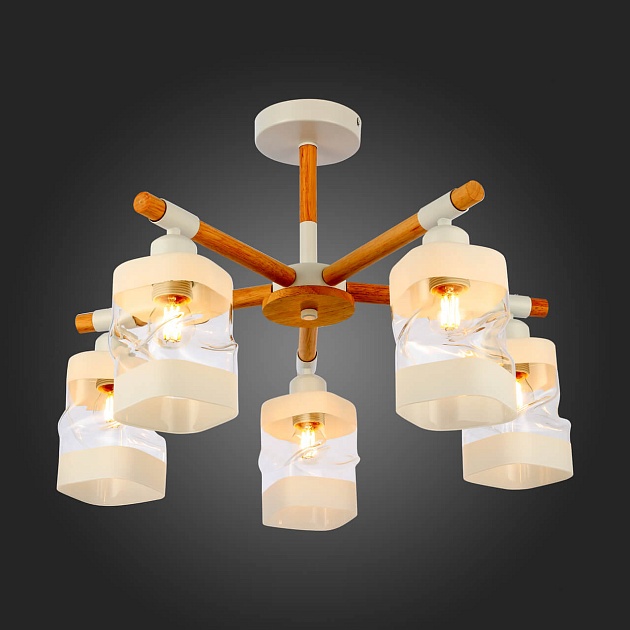 Потолочная люстра Evoluce Abiritto SLE114502-05 изображение 5 Потолочная люстра Evoluce Abiritto SLE114502-05 Фото № 5