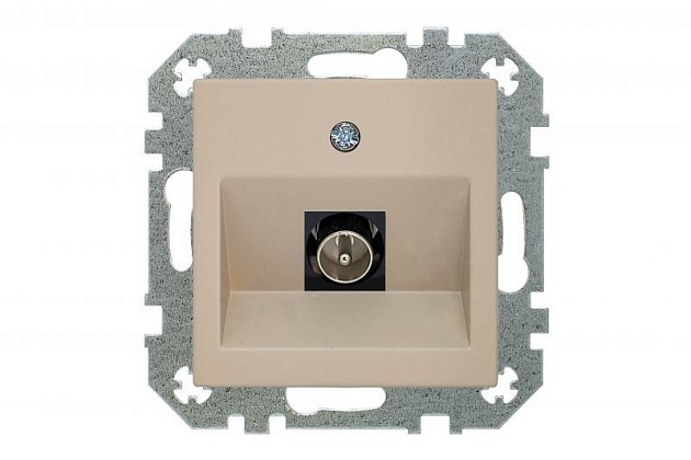 ТВ-розетка Liregus Retro кремовый омбре 29-133 Фото № 3