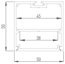 Профиль DesignLed LS.5050 001499 2