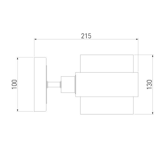 Бра Eurosvet Arcada 70127/1 хром Фото № 3