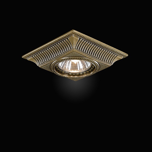 Встраиваемый светильник Reccagni Angelo Spot 1084 Bronzo изображение Встраиваемый светильник Reccagni Angelo Spot 1084 Bronzo Фото №