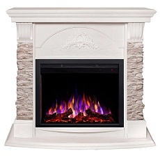 Электрокамин Realflame Athena GR WT с очагом Saphir 25,5 373132