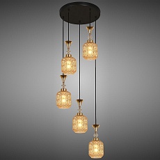 Подвесная люстра Reluce 02003-0.9-05 Amber 2