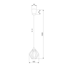 Подвесной светильник TK Lighting 1642 Galaxy 1 1