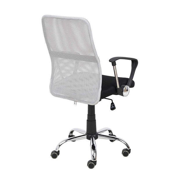 Офисное кресло AksHome Gamma серый + черный, сетка + ткань 84769 Фото № 9