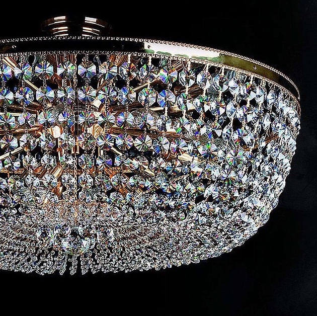 Потолочная люстра Artglass Gertruda Dia 800 Polished CE изображение 3 Потолочная люстра Artglass Gertruda Dia 800 Polished CE Фото № 3