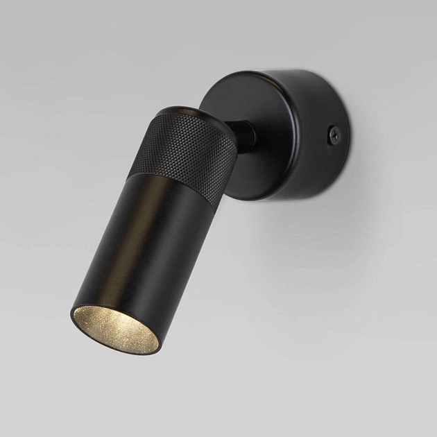 Светодиодный спот Eurosvet Riff 20097/1 Led черный Фото № 