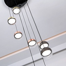 Подвесная светодиодная люстра Favourite Luna 4371-9P 3