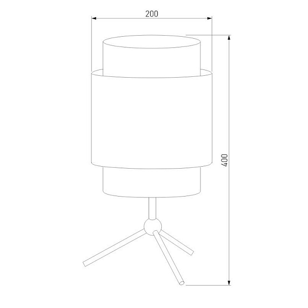 Настольная лампа TK Lighting 5567 Boho Black Фото № 3