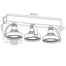 Светодиодный спот Lucide Dorian Led 22968/36/30 2