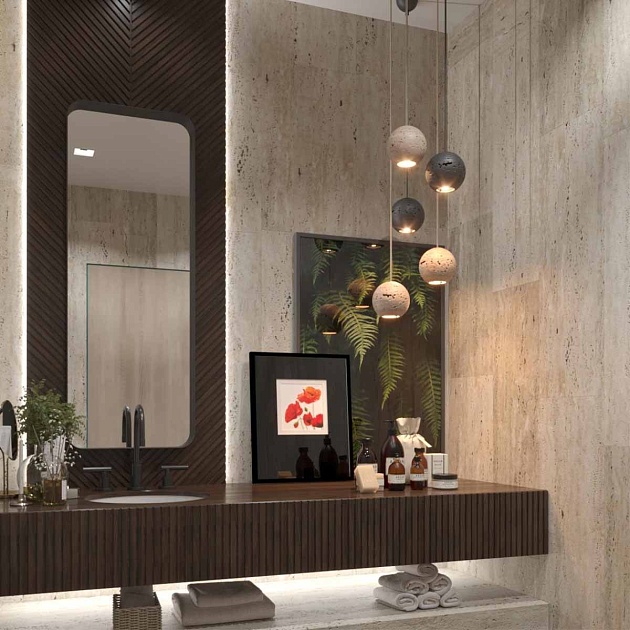 Подвесной светильник Odeon Light Hightech Travertino 6625/1L Фото № 5