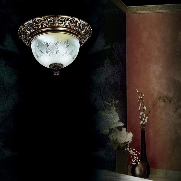 Потолочный светильник Artglass Lea I. Light Patina Фото № 2