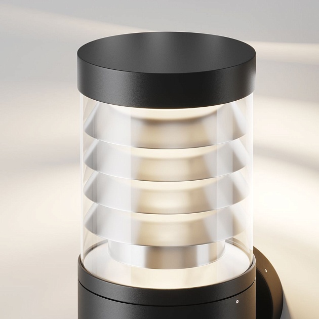 Уличный настенный светодиодный светильник Maytoni Spir O439WL-L12GF3K изображение 6 Уличный настенный светодиодный светильник Maytoni Spir O439WL-L12GF3K Фото № 6