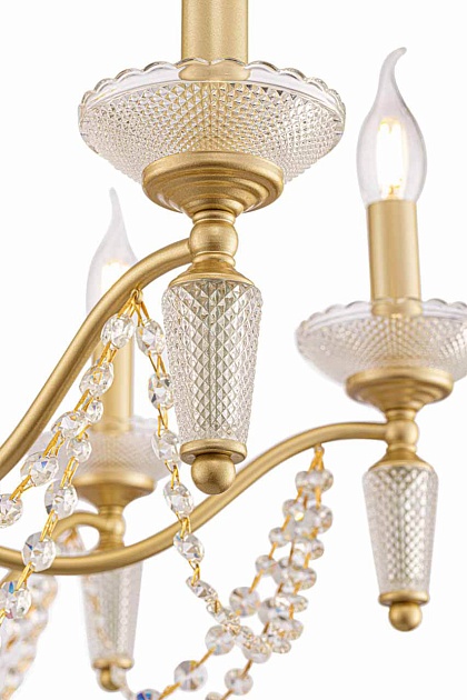 Подвесная люстра Freya Zoe FR2009PL-12G Фото № 7