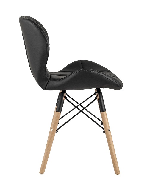 Кухонный стул Stool Group Бон экокожа черный DC-19122601 black изображение 6 Кухонный стул Stool Group Бон экокожа черный DC-19122601 black Фото № 6