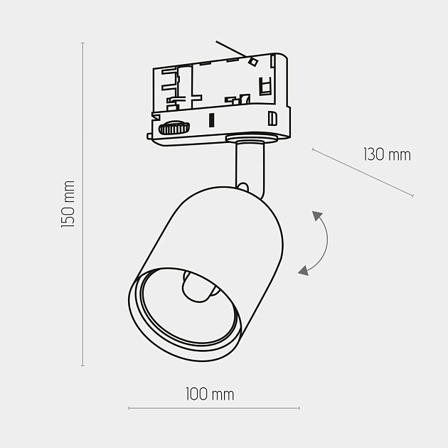 Трековый светильник TK Lighting 6057 Tracer Фото № 2