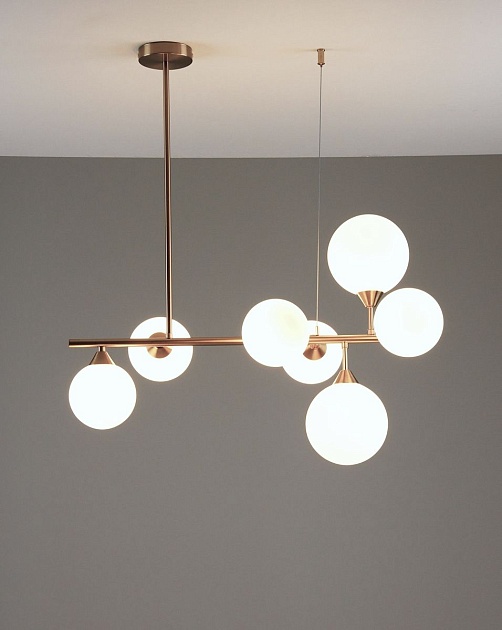 Подвесная люстра Moderli Molecule V10841-7P изображение 5 Подвесная люстра Moderli Molecule V10841-7P Фото № 5