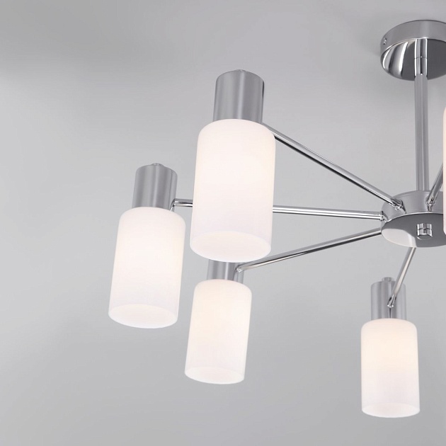 Потолочная люстра Eurosvet Vegga 70160/8 хром Фото № 4