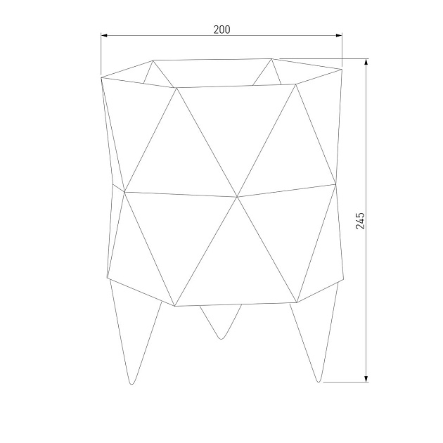 Настольная лампа TK Lighting 3052 Siro Black Gold Фото № 2