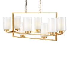 Подвесная люстра Lumina Deco Lino LDP 1239-8 F.GD 3