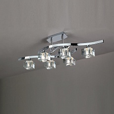 Потолочная люстра Mantra Cuadrax 0960 1