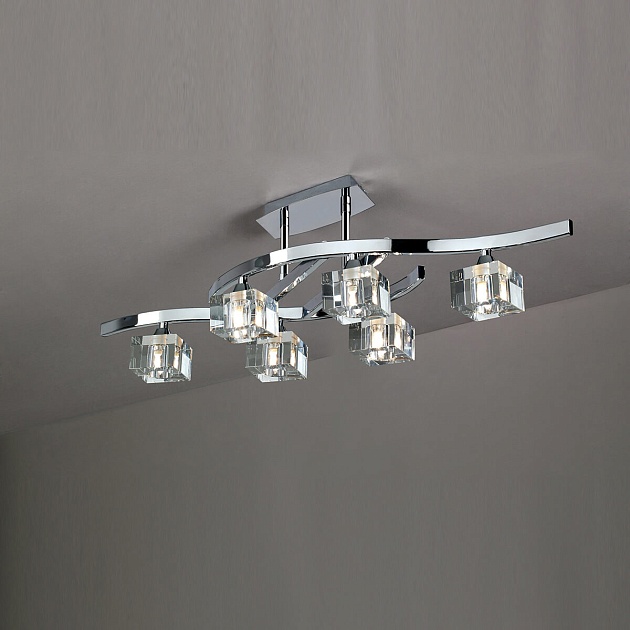 Потолочная люстра Mantra Cuadrax 0960 Фото № 2