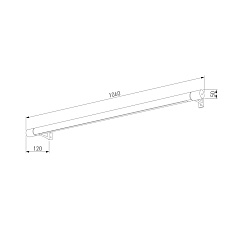 Подсветка для картин TK Lighting 4193 Rollo 1