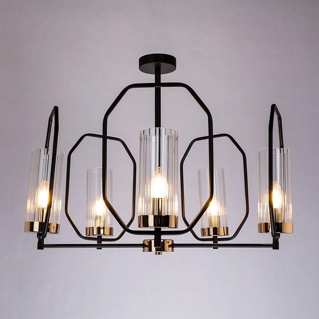 Подвесная люстра Arte Lamp Celaeno A7004PL-5BK Фото № 4