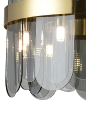 Подвесная люстра Natali Kovaltseva Valencia 91000/8C Gold Satin 1