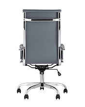 Офисное кресло TopChairs City серое D-101H GREY 3