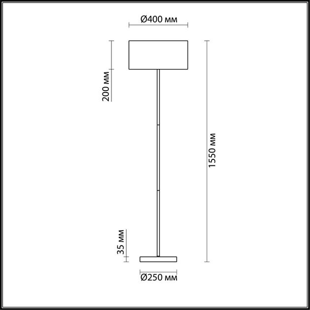 Торшер Moderni Nikki 3745/2F изображение 4 Торшер Moderni Nikki 3745/2F Фото № 4