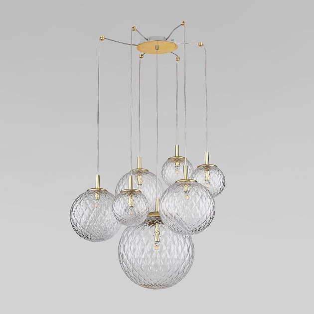 Подвесная люстра TK Lighting 4608 Cadix Gold Фото № 