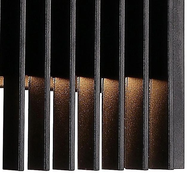 Уличный настенный светодиодный светильник Favourite Strudel 4297-1W Фото № 4