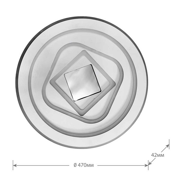 Потолочная светодиодная люстра Camelion LCL-1014 14622 изображение 2 Потолочная светодиодная люстра Camelion LCL-1014 14622 Фото № 2
