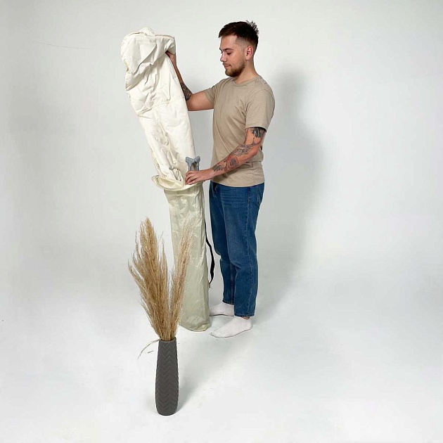 Складной стул AksHome Maggy белый, искусственный мех 86919 изображение 2 Складной стул AksHome Maggy белый, искусственный мех 86919 Фото № 2