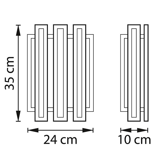 Настенный светильник Lightstar Agave 712622 Фото № 2