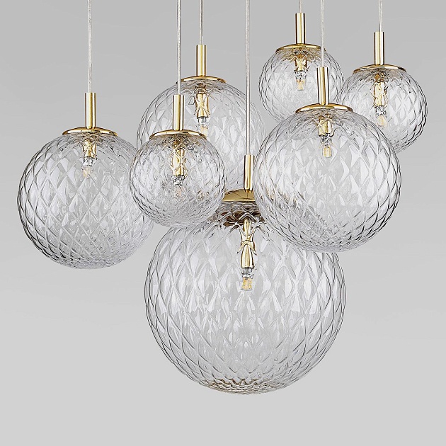 Подвесная люстра TK Lighting 4608 Cadix Gold Фото № 4