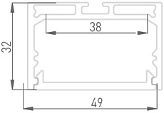 Профиль DesignLed LS.4932 001842 2