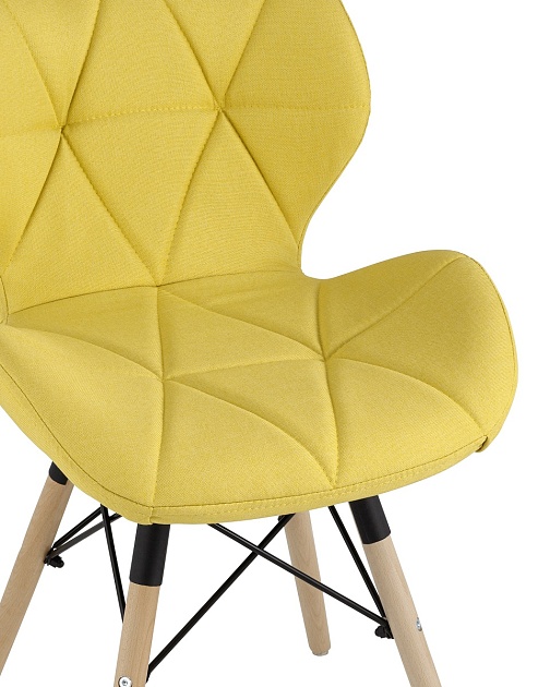 Кухонный стул Stool Group Бон рогожка желтый DC-19122601 1009-11 изображение 2 Кухонный стул Stool Group Бон рогожка желтый DC-19122601 1009-11 Фото № 2