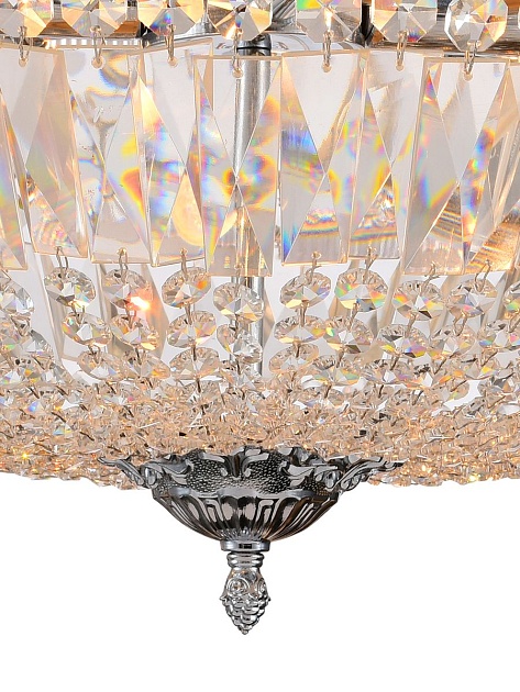 Потолочный светильник Natali Kovaltseva Rococo 81406/8C Chrome изображение 3 Потолочный светильник Natali Kovaltseva Rococo 81406/8C Chrome Фото № 3