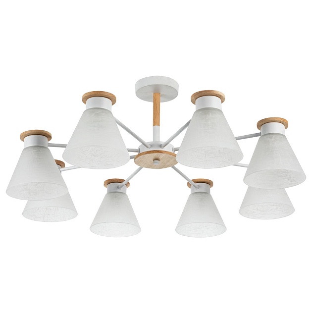 Потолочная люстра Arte Lamp Tyler A1031PL-8WH Фото № 